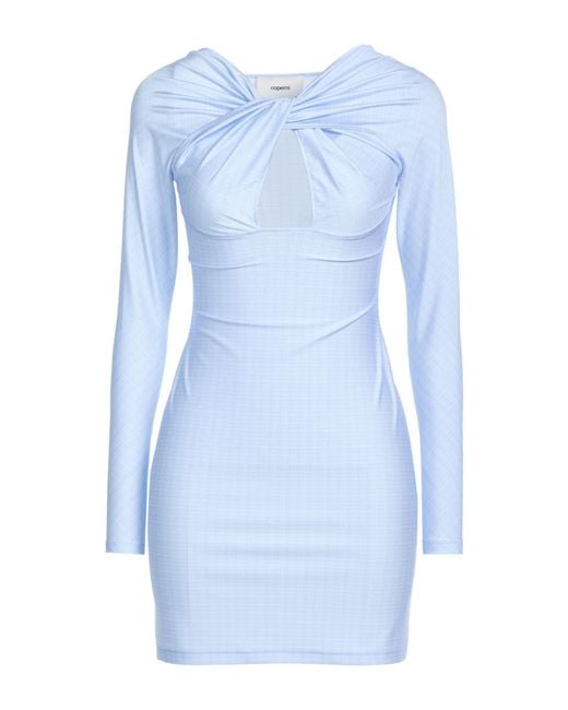 Coperni Blue Mini Dresses