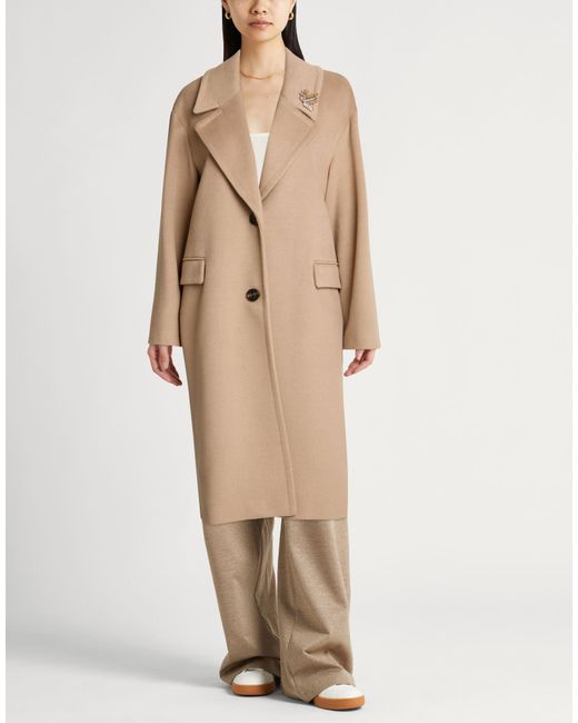 Kaos Natural Coat Polyester, Viscose