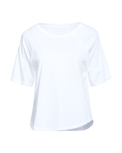 Majestic Filatures White T-Shirt Organic Cotton