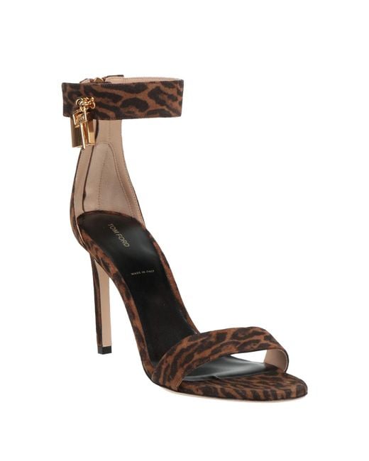 Tom Ford Brown Sandals Leather