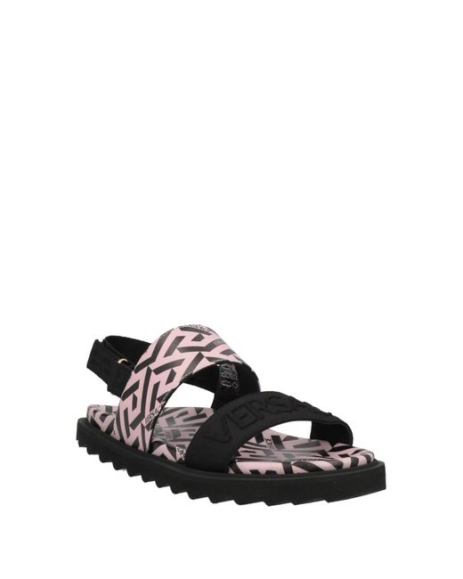 Versace Black Sandals