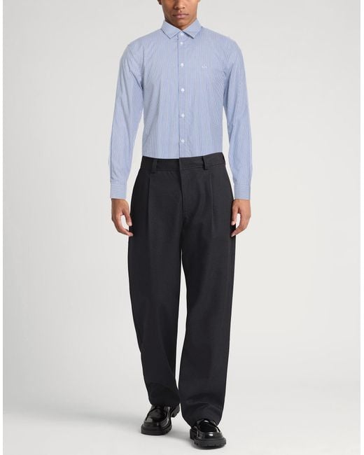 ARMANI EXCHANGE Blue Shirts for men