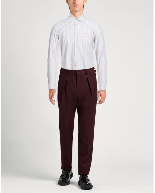 Boss White Shirt Cotton for men