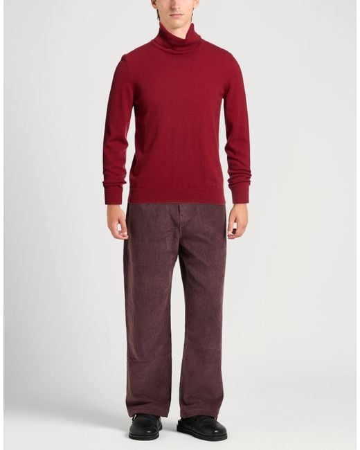 Zanone Red Turtleneck for men