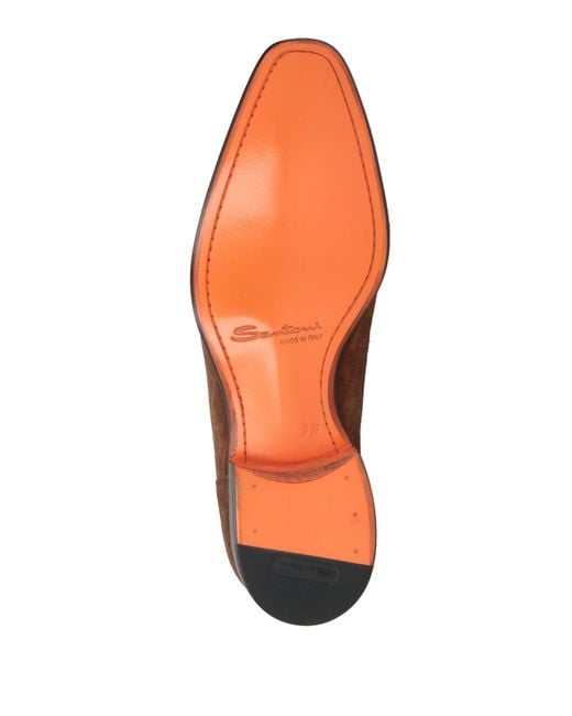 Santoni Brown Loafer for men