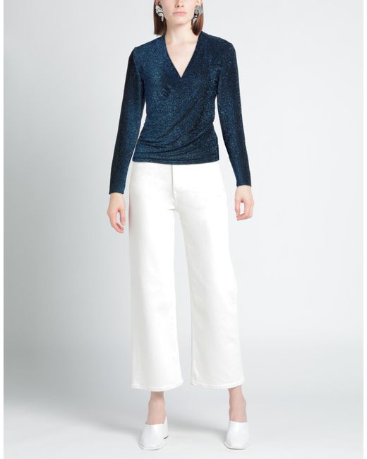 Karl Lagerfeld Blue Top