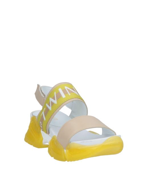 Twin Set Yellow Sandals