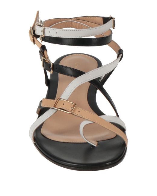 Gianvito Rossi Multicolor Thong Sandal