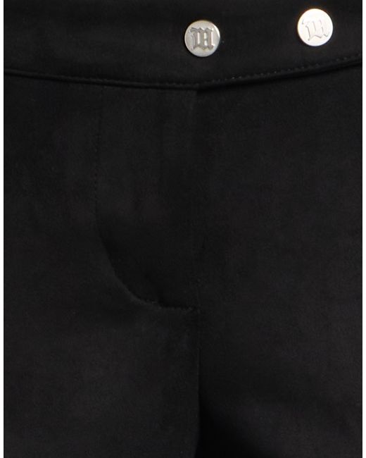 M I S B H V Black Pants Polyester, Elastane
