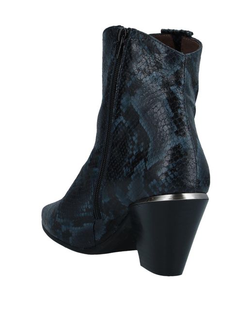 Botines de caña alta Pedro Miralles de Cuero de color Azul - Lyst
