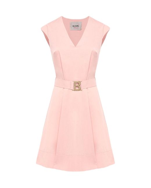 Blugirl Blumarine Pink Mini-Kleid