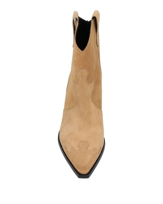 Aeyde Natural Ankle Boots