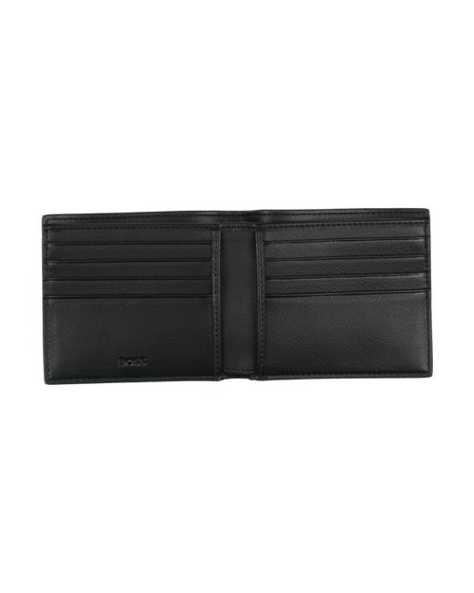 HUGO Black Wallet for men