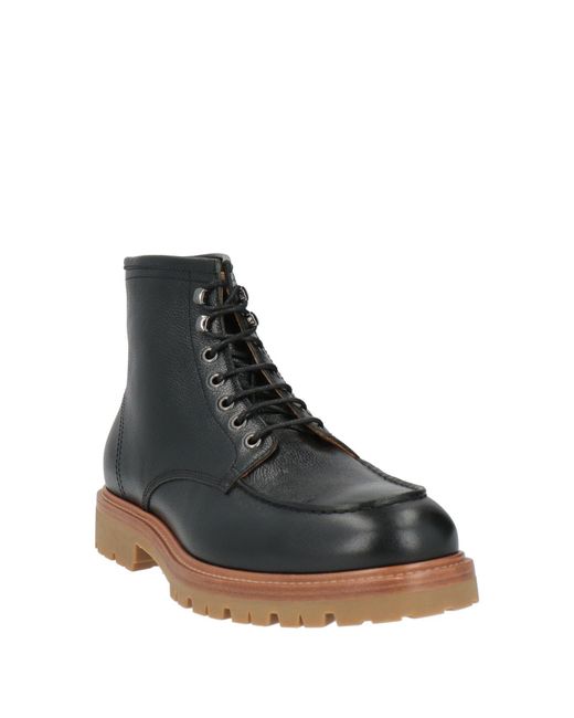 Brunello Cucinelli Black Ankle Boots for men