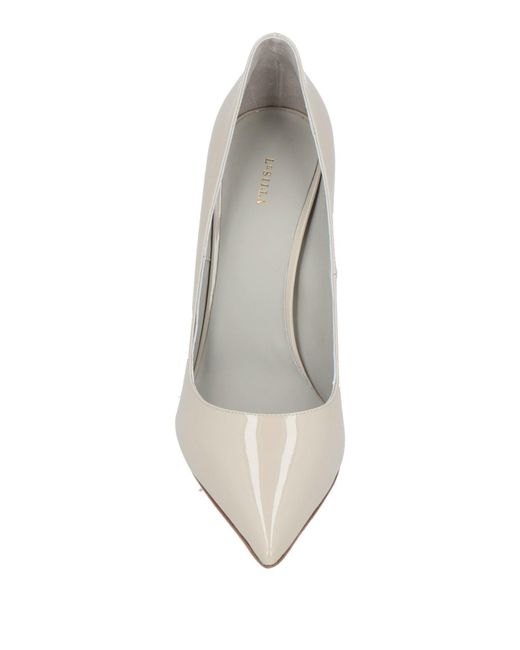 Le Silla White Pumps