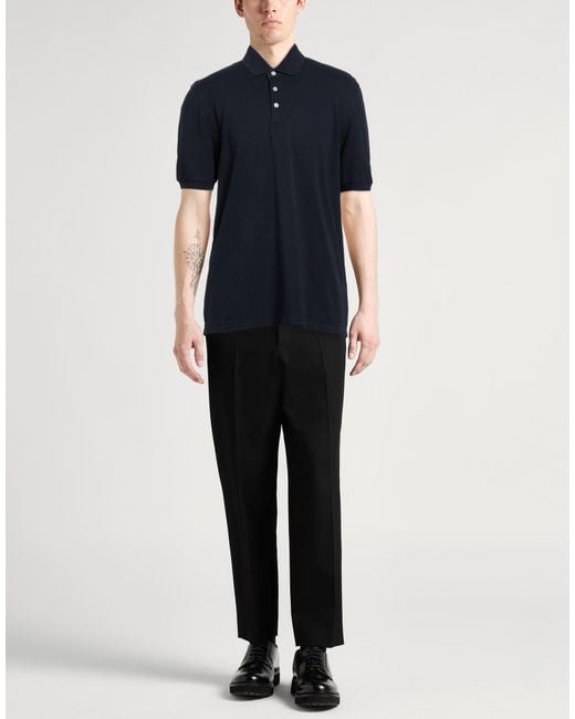 Polo Fedeli de hombre de color Blue