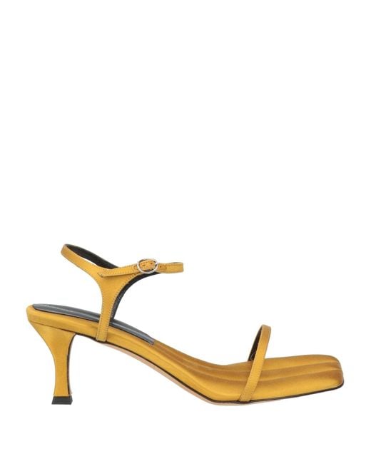 Proenza Schouler Metallic Sandals