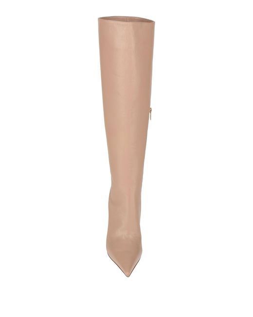Le Silla White Boot Leather