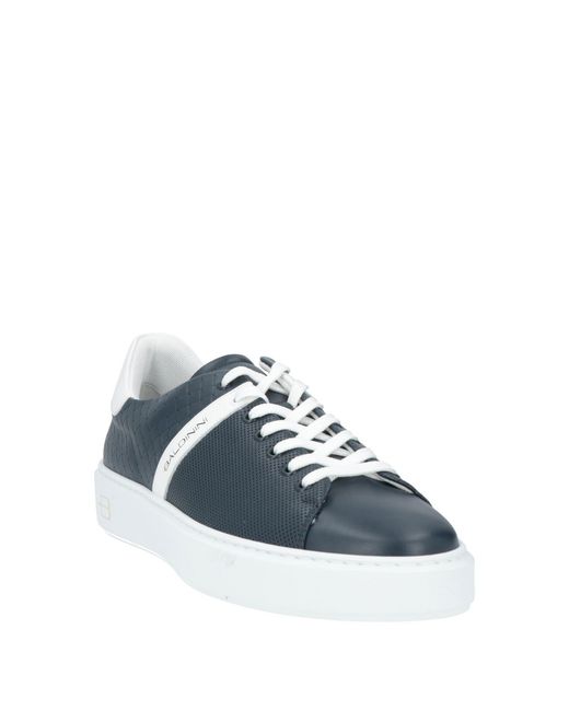 Baldinini Blue Sneakers Leather for men