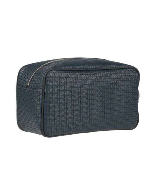 Beauty Case di Serapian in Blue da Uomo