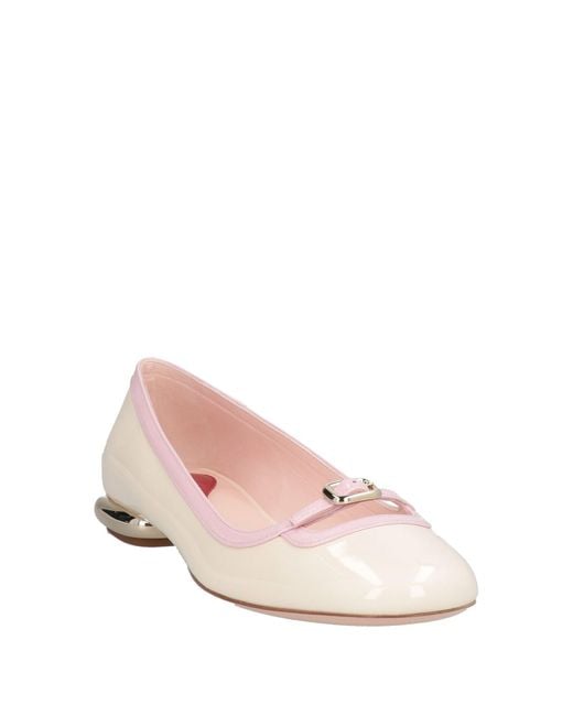 Roger Vivier Pink Ballet Flats