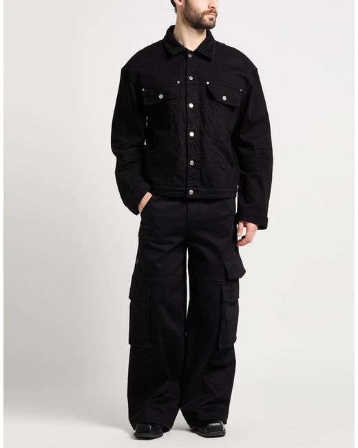 DSquared² Black Denim Outerwear for men