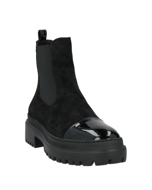 Agl Attilio Giusti Leombruni Black Ankle Boots Leather