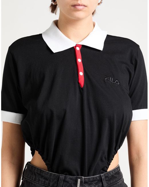Y/PROJECT x FILA Black Bodysuit