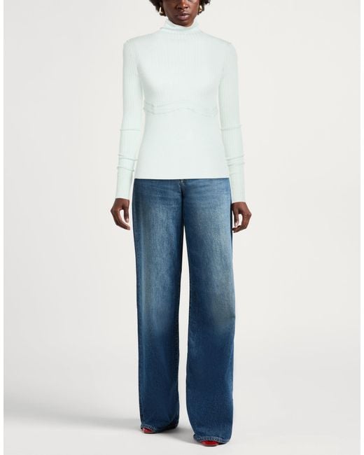 Patrizia Pepe White Turtlenecks
