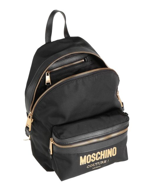 Moschino Black Rucksack