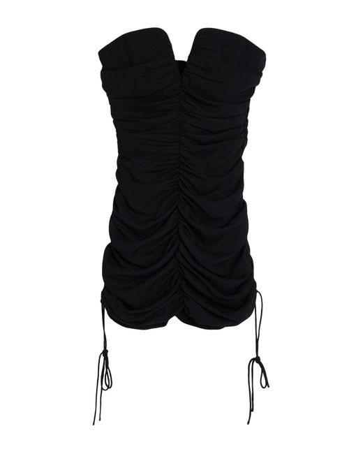 De La Vali Black Mini Dress