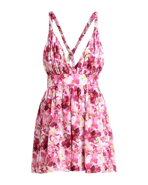 Feminista Pink Fuchsia Jumpsuit Polyester