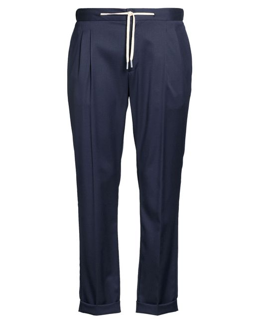 Barba Napoli Blue Trouser for men