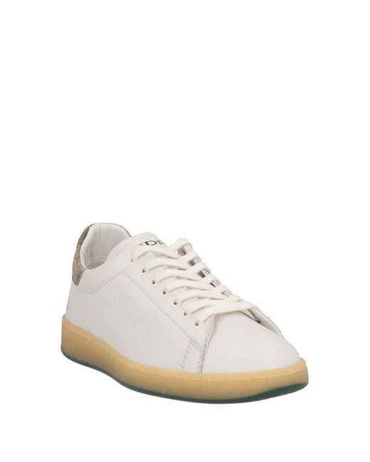ED PARRISH White Sneakers Leather for men