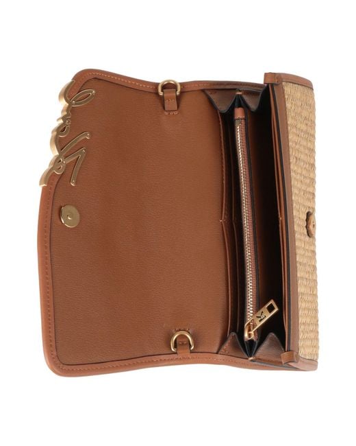 Karl Lagerfeld Natural Crossbody Wallets