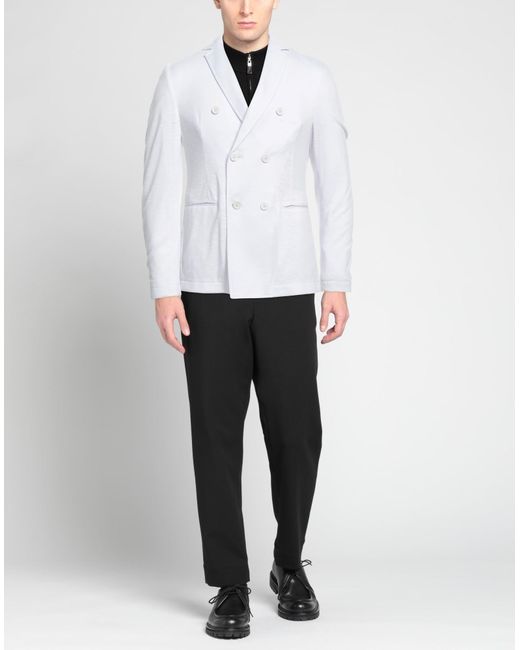 Daniele Alessandrini White Blazer for men