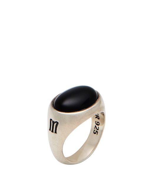 Maple Black Ring 925/1000