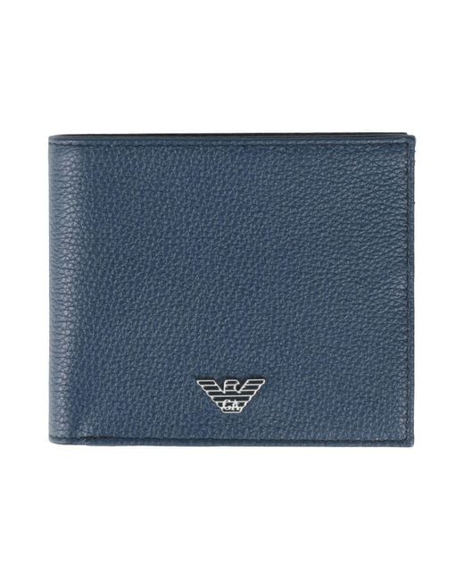 Emporio Armani Blue Wallets for men
