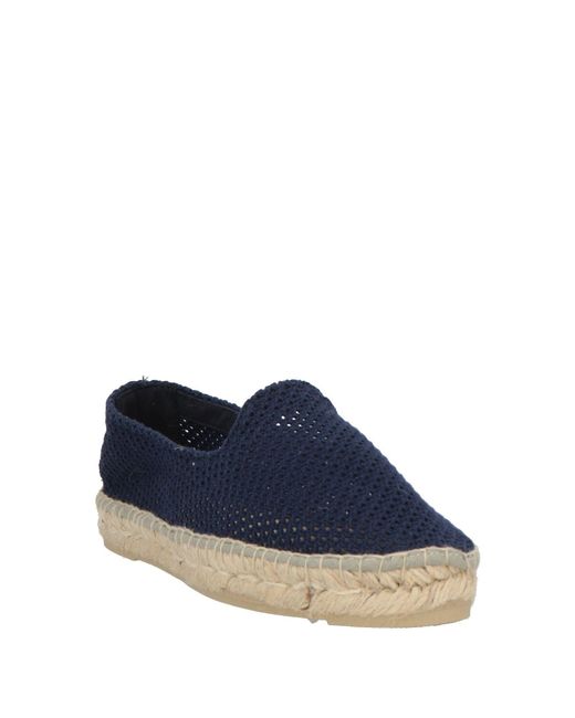 Manebí Blue Espadrilles Textile Fibers