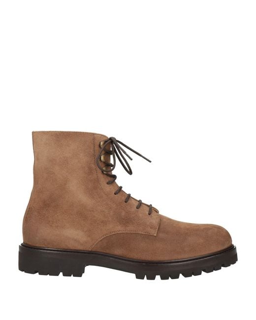 Brunello Cucinelli Brown Ankle Boots Leather for men