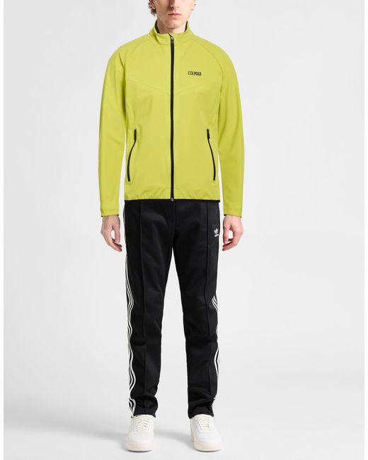 Colmar Yellow Jacket Polyester, Polyamide, Elastane for men
