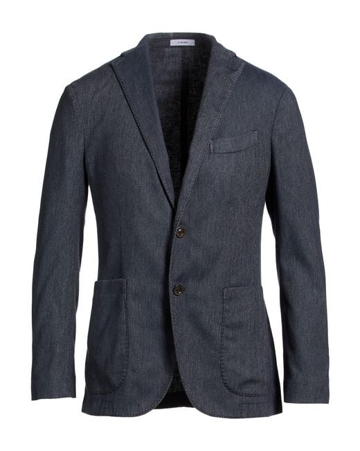 Boglioli Blue Blazer for men