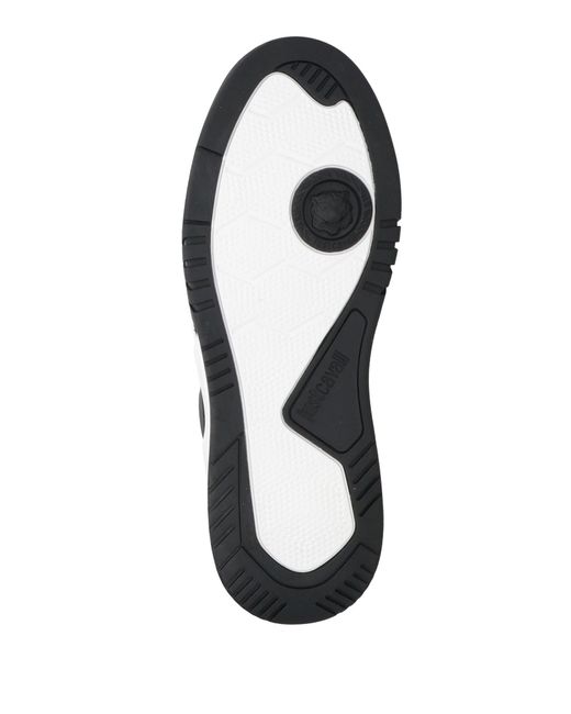 Just Cavalli Black Sneakers Leather for men