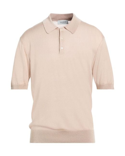 Polo Laneus de hombre de color Natural