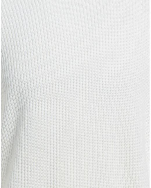 Kangra Rollkragenpullover in White für Herren