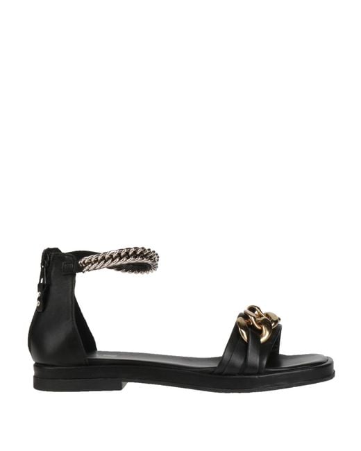 Mjus Black Sandals