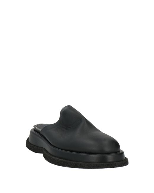 THE ANTIPODE Black Mules & Clogs Leather for men