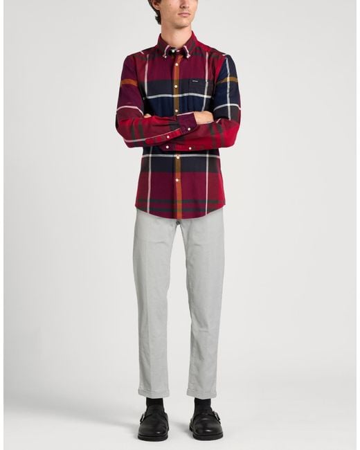 RE_HASH Gray Light Pants Cotton, Elastane for men