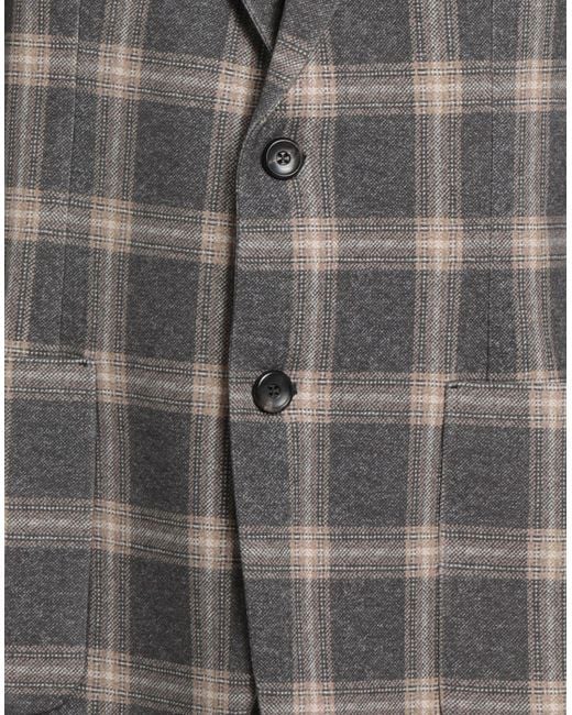 Circolo 1901 Gray Blazer Cotton, Elastane for men