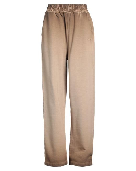 Pantalone di MSGM in Natural